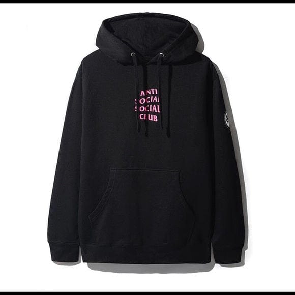 ANTI SOCIAL SOCIAL CLUB CLOTHING ANTI SOCIAL SOCIAL CLUB X LOST HOODIE BLACK KwH8VLK8B