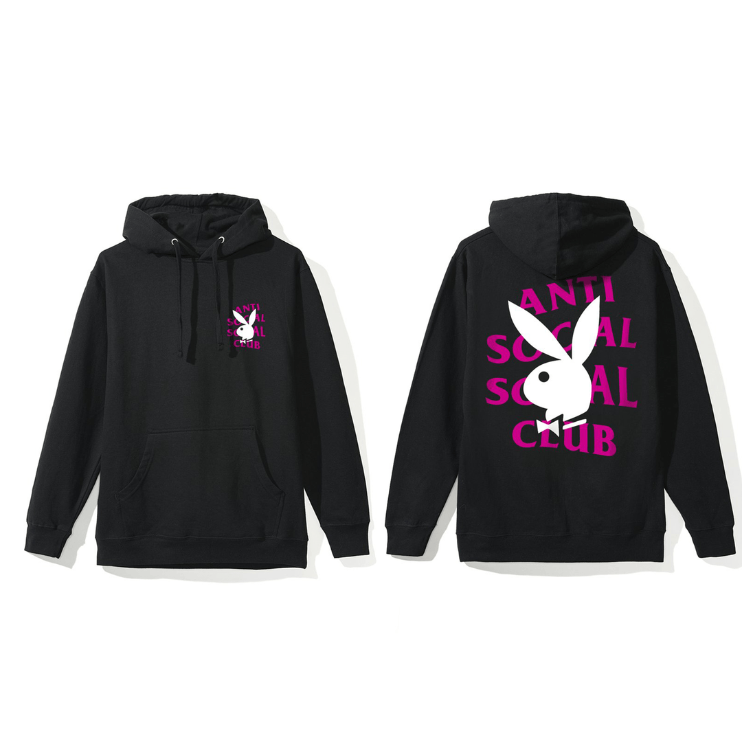 ANTI SOCIAL SOCIAL CLUB PLAYBOY HOODIE ONE OF A KIND