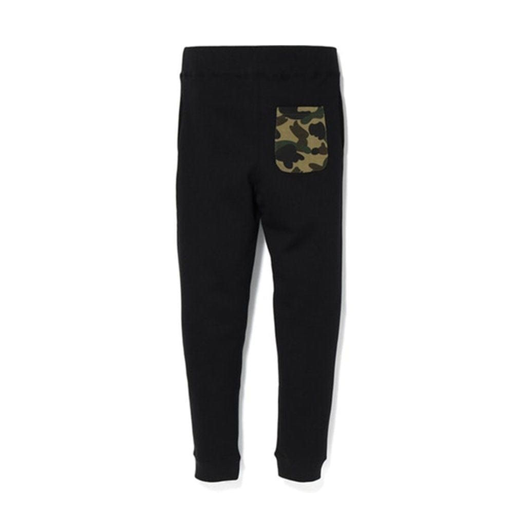 BAPE SHARK SLIM SWEATPANTS BLACK GREEN